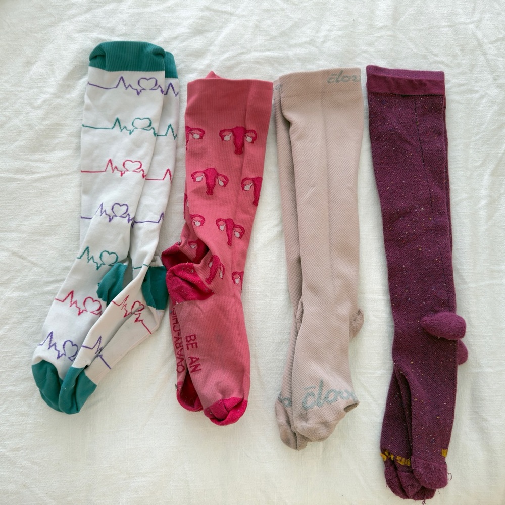 variety pack of compression socks - COMRADE, Figs and Clove